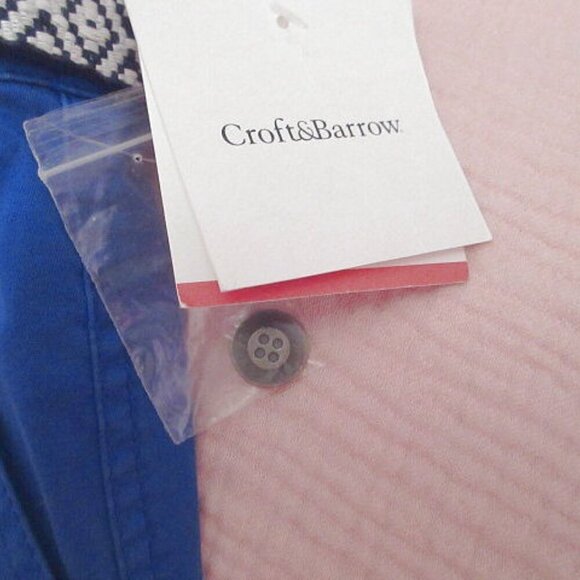 Croft & Barrow Bermuda Shorts Womens Size 18 Belted Stretch Secretly Slimming - Picture 11 of 11